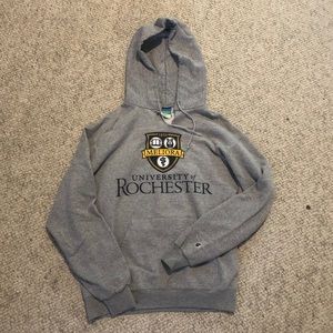 University of Rochester Gray Hoodie